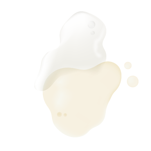 Protini Serum goop and c-firma goop on a white background.